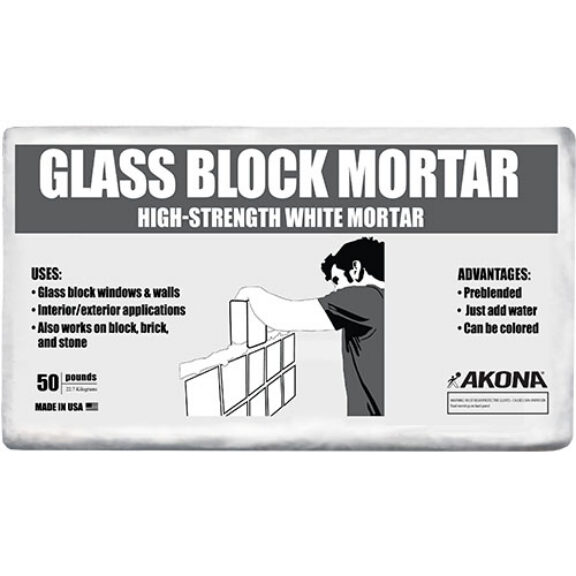 Glass Block Mortar
