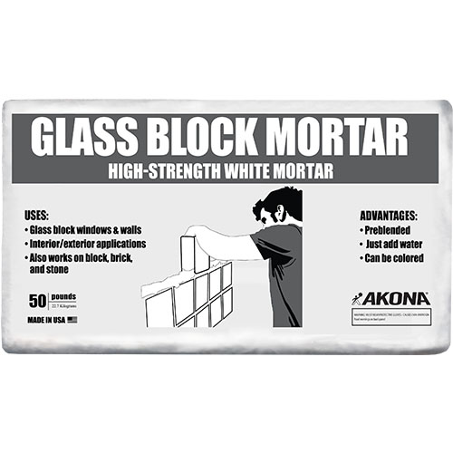 Akona Glass Block Mortar
