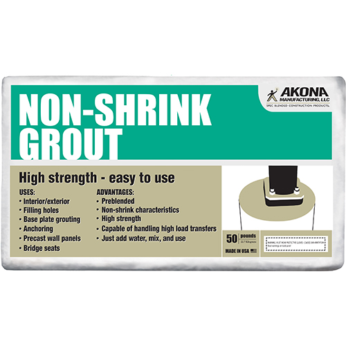 Akona Non-Shrink Grout (6,700 PSI)