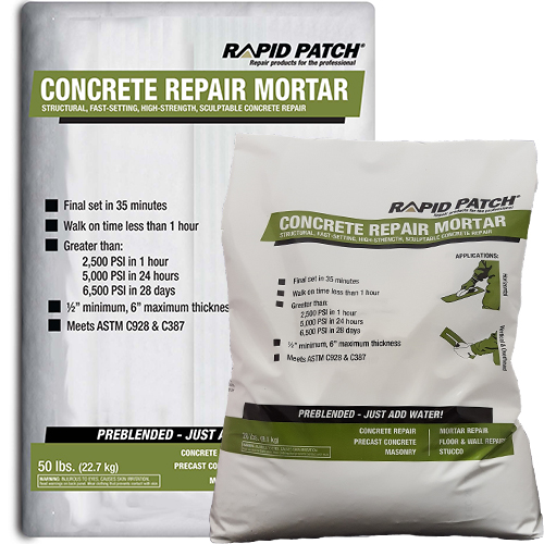 Rapid Patch® Concrete Repair Mortar