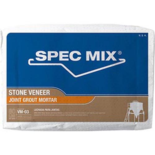 Spec Mix Stone Veneer Mortar - Joint Grout