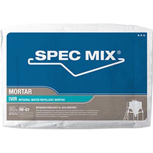 Spec Mix Mortar w/ Integral Water Repellent