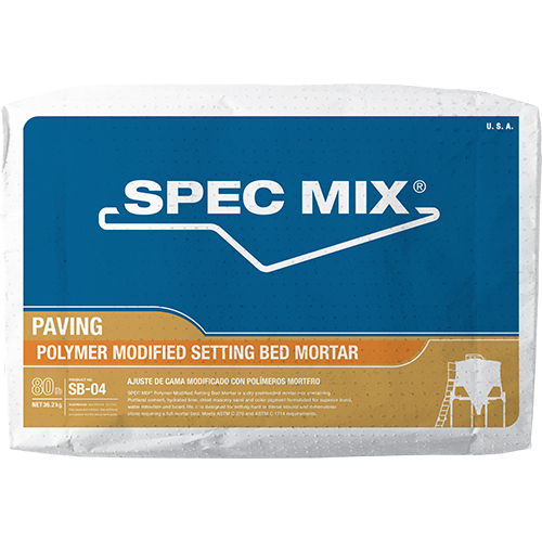 Spec Mix Polymer-Modified Setting Bed Mortar