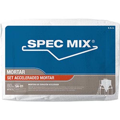 Spec Mix Set Accelerated Mortar