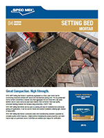 Spec Mix Setting Bed Mortar