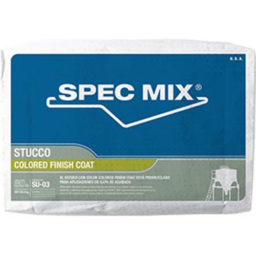 Spec Mix Stucco Colored Finish Coat