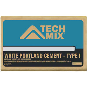 Techmix White Portland-Limestone Cement - Type 1