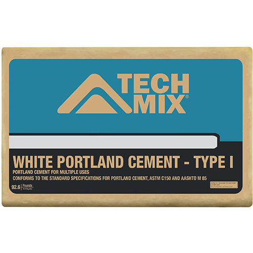 Techmix White Portland-Limestone Cement - Type 1