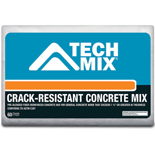 TechMix Crack-Resistant Concrete Mix