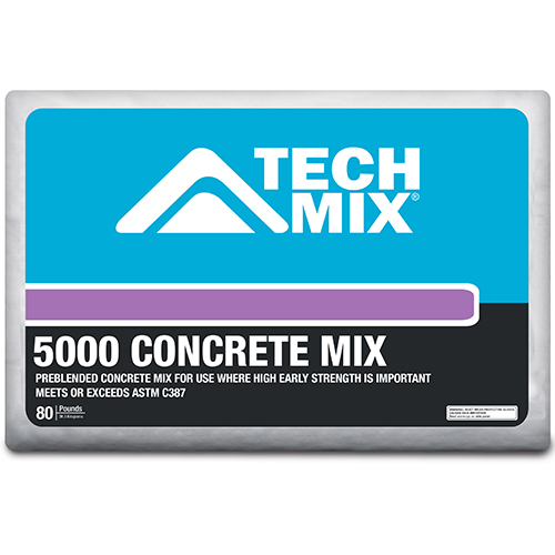 TechMix High-Strength 5000 Concrete Mix