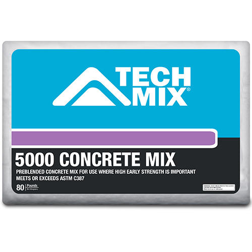 TechMix High-Strength 5000 Concrete Mix