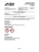 Techmix White Portland-Limestone Cement - Type 1