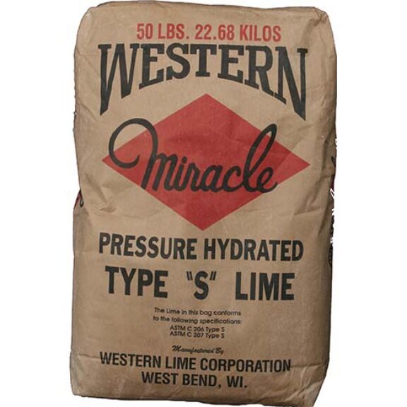 WESTERN LIME MIRACLE HYDRATED MASONRY LIME – TYPE S