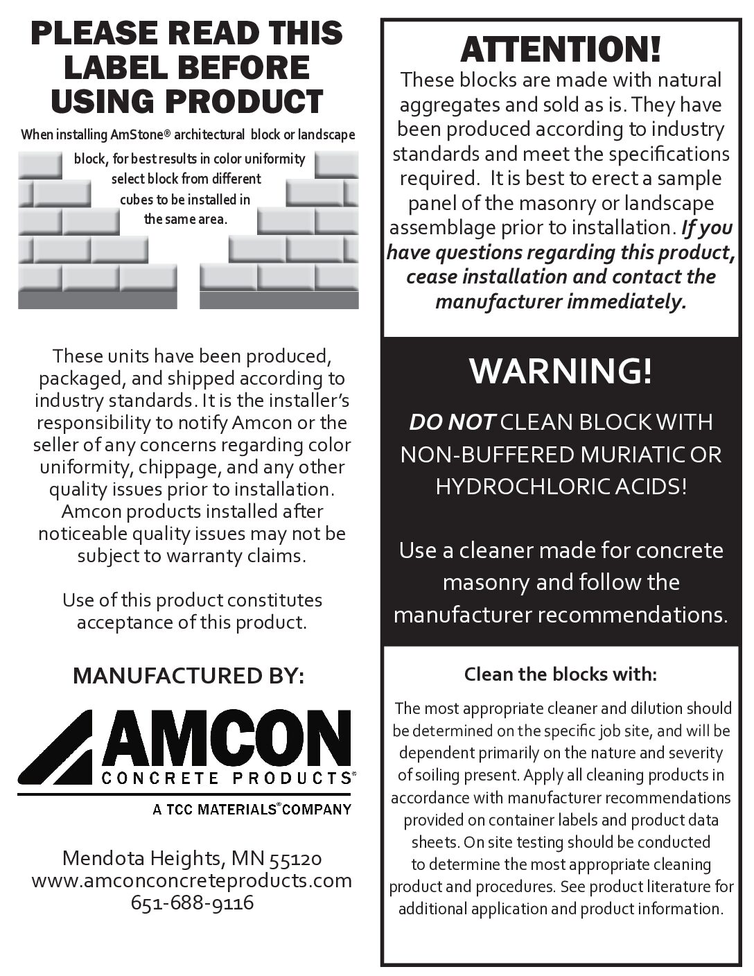 Architectural Block Flyer
