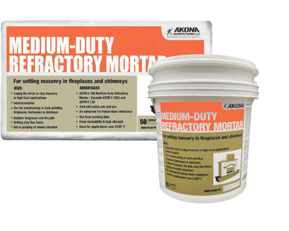 Medium-Duty Refractory Mortar