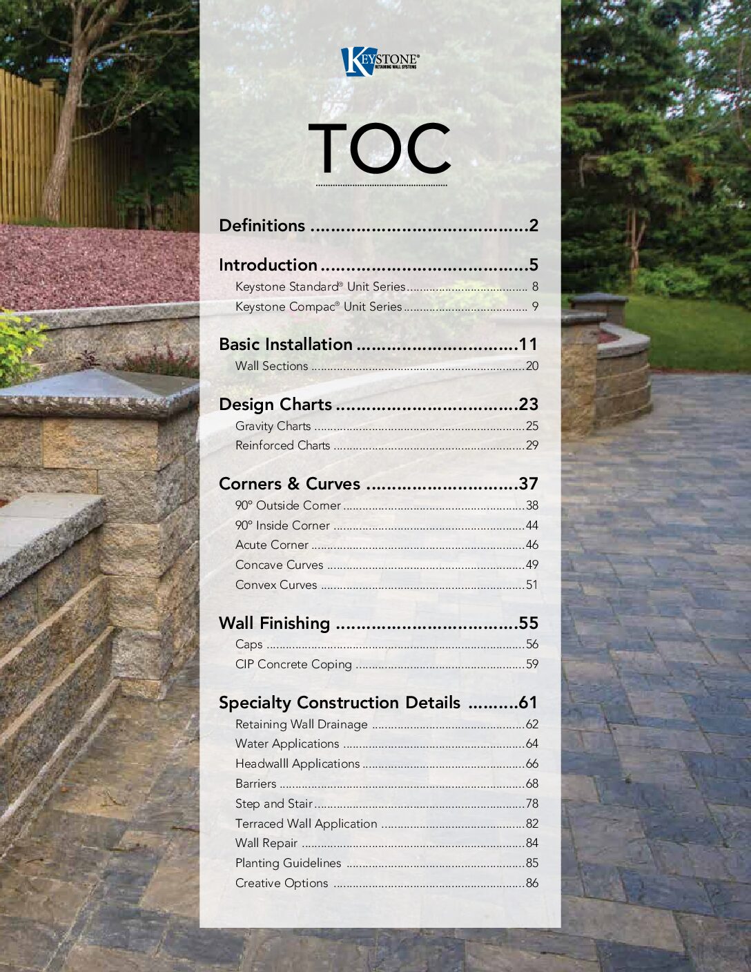 Keystone Construction Manual