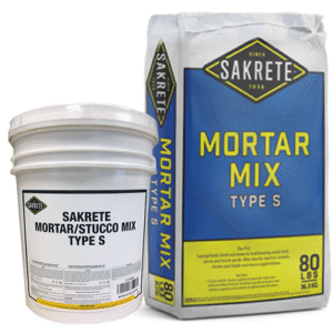 Sakrete® Mortar-Stucco Mix Type S - TCC Materials
