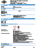 Sakrete® High Strength Concrete Mix - TCC Materials