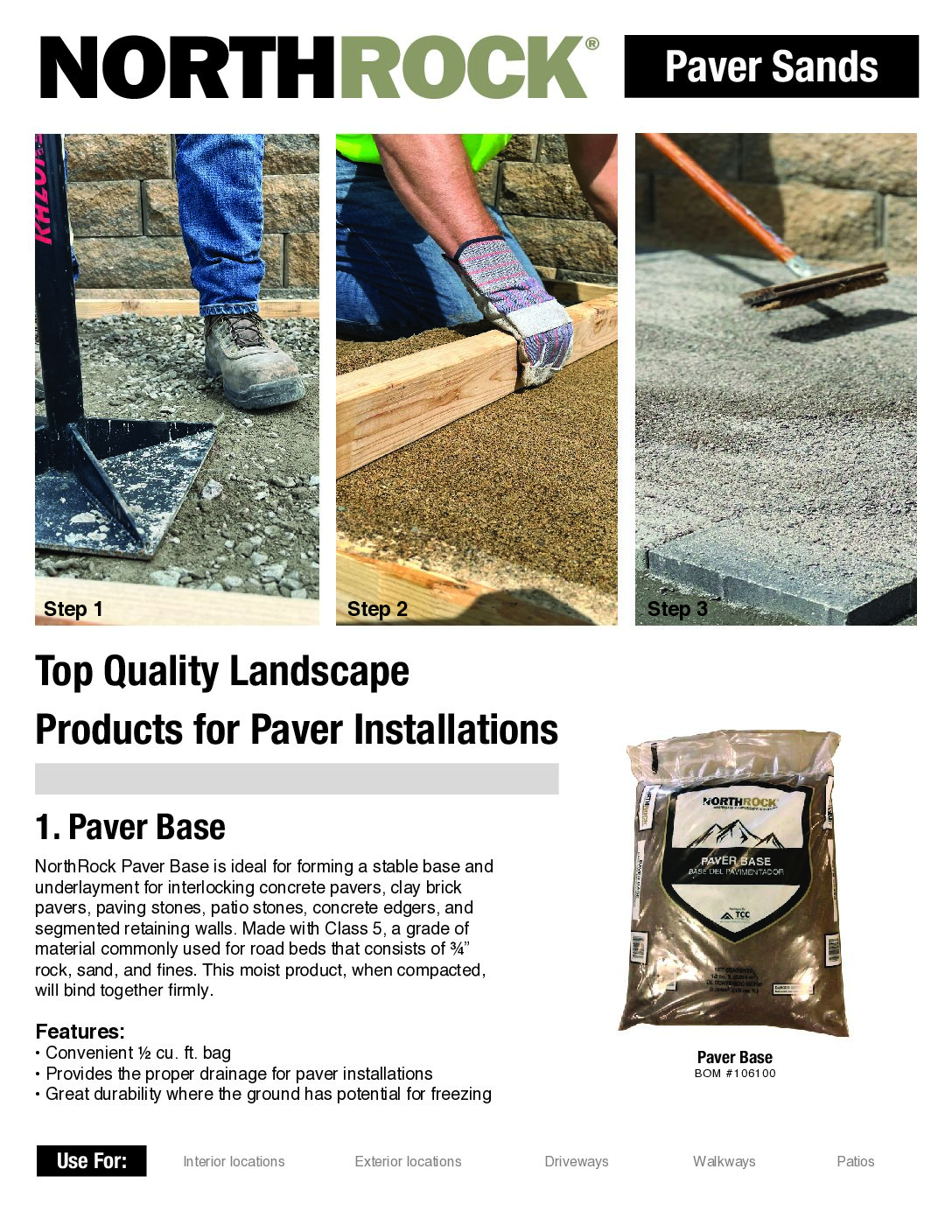 Paver Installation
