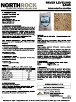 NorthRock® Paver-Leveling Sand