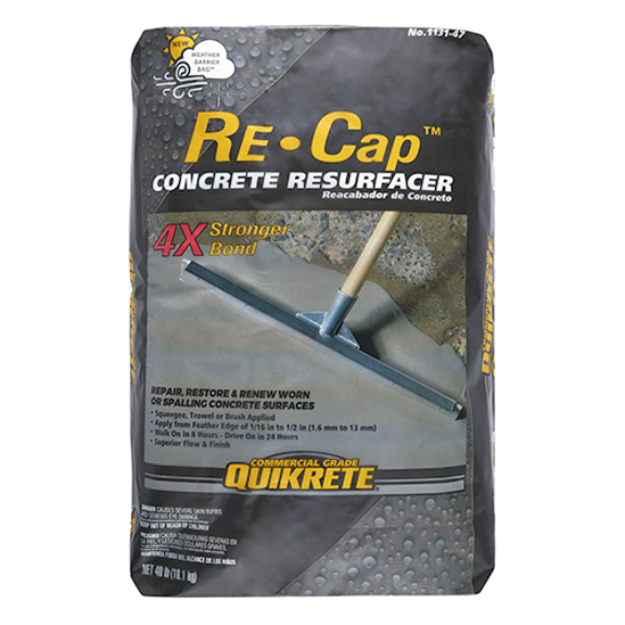 Re-Cap Concrete Resurfacer