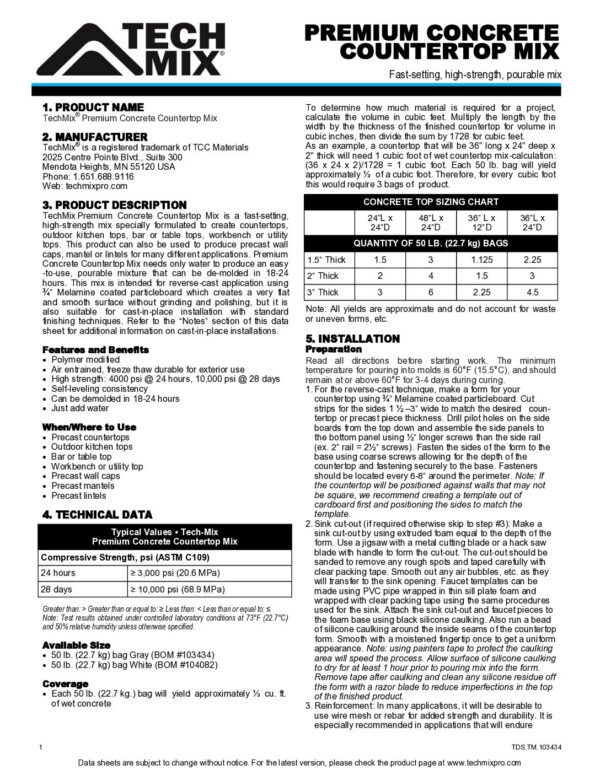 Top Mix Catalog.pdf - TCC Materials