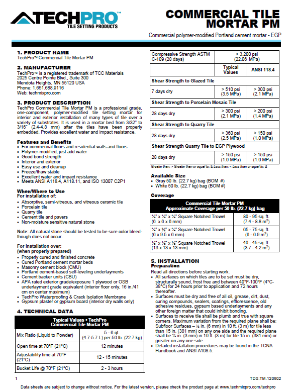 tp 1 - TCC Materials