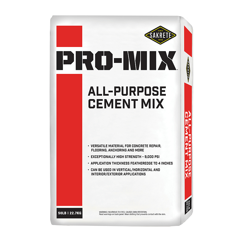 Sakrete® All-Purpose Cement Mix – TCC Materials