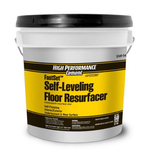Quikrete Fastset Self Leveling Floor, How To Use Quikrete Self Leveling Floor Resurfacer