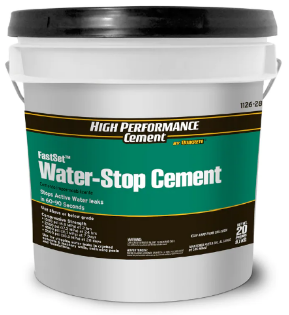 FastSet™ Water-Stop Cement