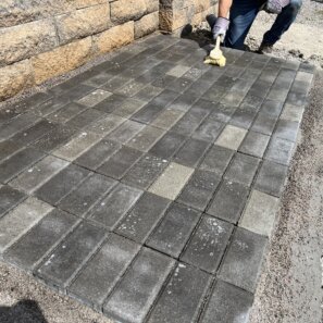 Tenon Paver Wash Application