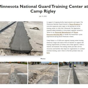 Minnesota National Guard Training Center at Camp Rigley