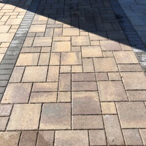 Tenon Paver Wash After