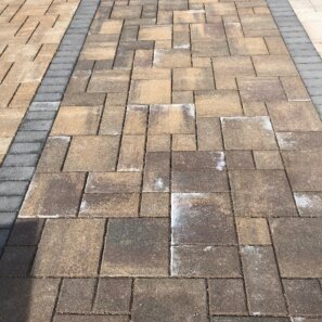 Tenon Paver Wash Before