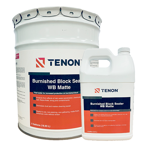 Tenon Burnished Block Sealer WB Matte - Group