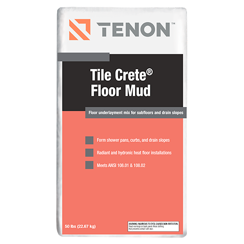 Tenon Tile Crete Floor Mud