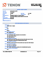 Tenon Burnished Block Sealer WB Safety Data Sheet