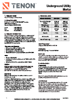 Tenon Underground Utility Mortar