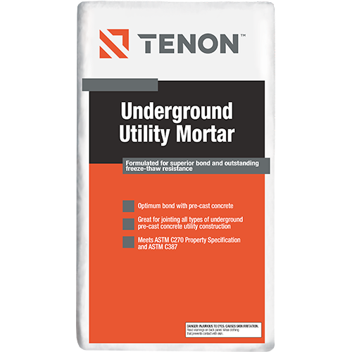 Tenon Underground Utility Mortar