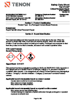 Tenon Rapid Patch Critical Pavement Repair