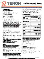 Tenon Surface Bonding Cement CR