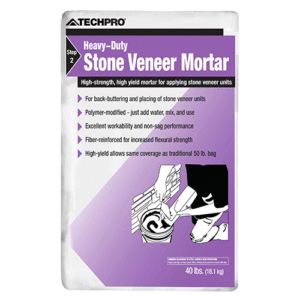 Heavy-Duty Stone Veneer Mortar