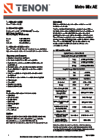 Tenon Metro Mix AE