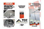 Tenon Construction Chemicals Trifold