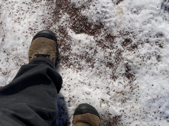 Questions About Cherry Stone Traction Grit