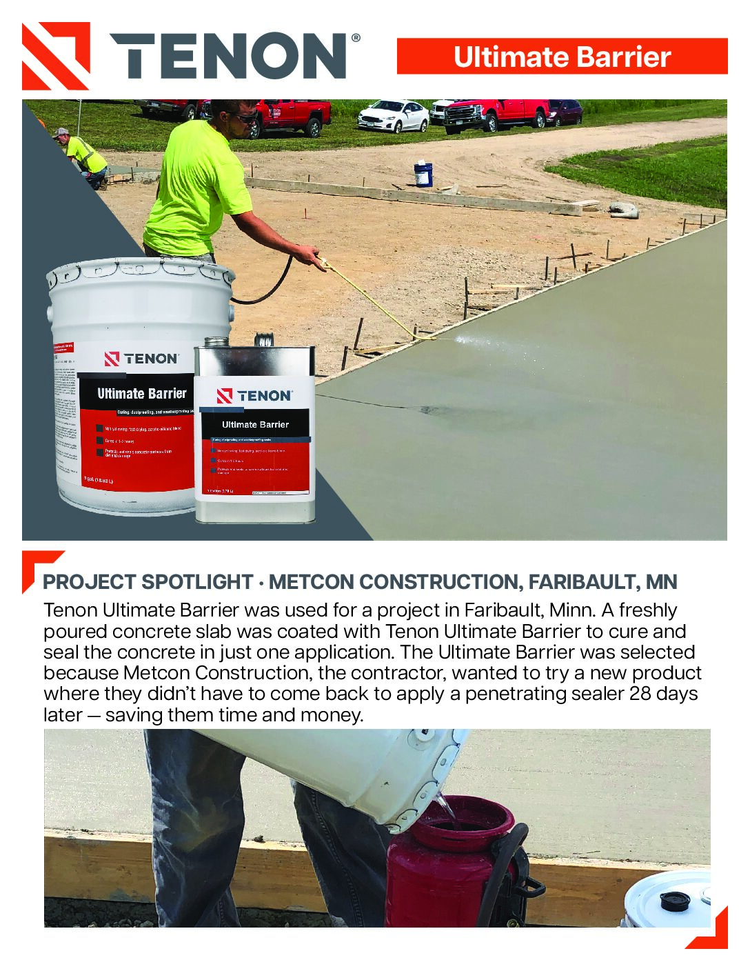 Tenon Project Profile – Metcon Construction, Faribault, MN