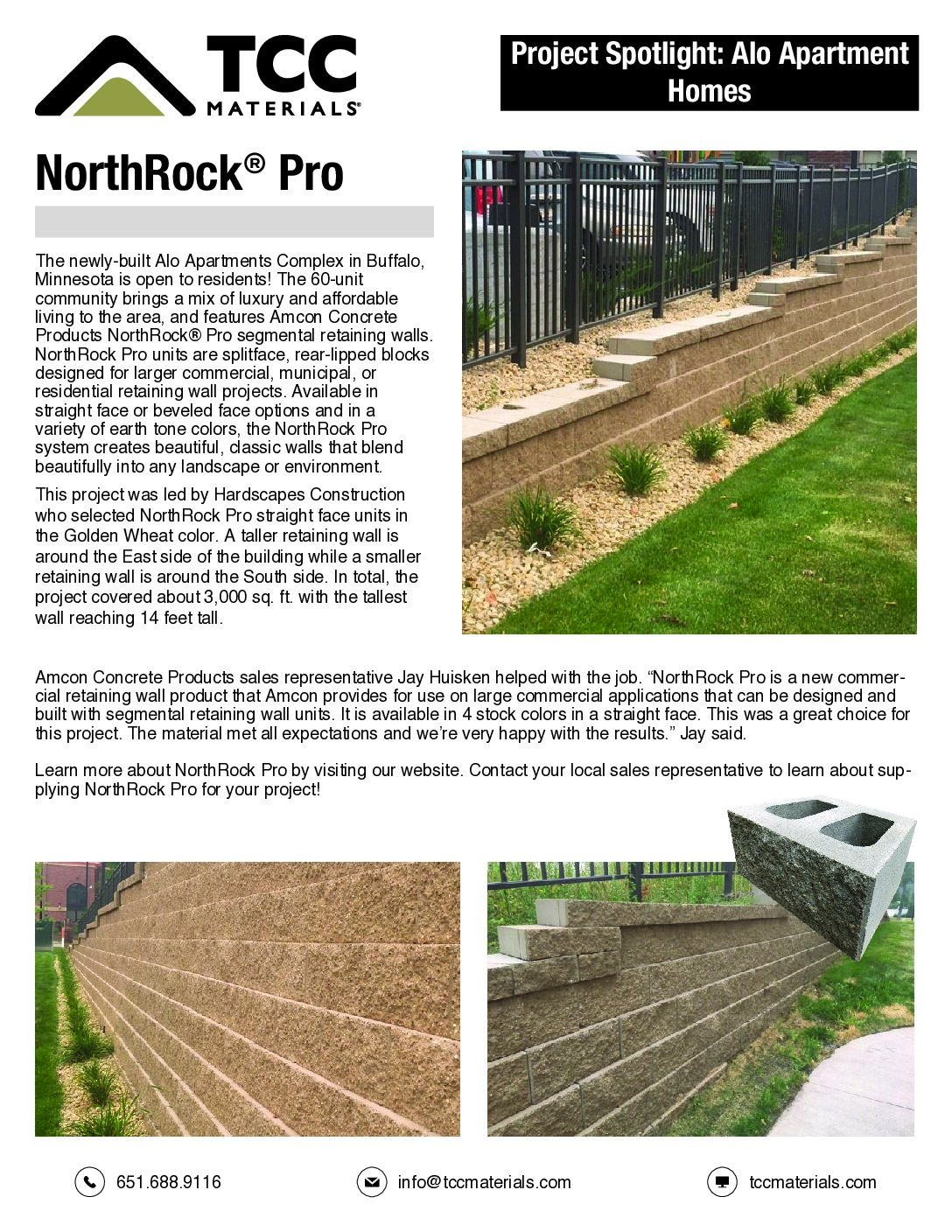 Project: Alo Apartments Product: NorthRock Pro