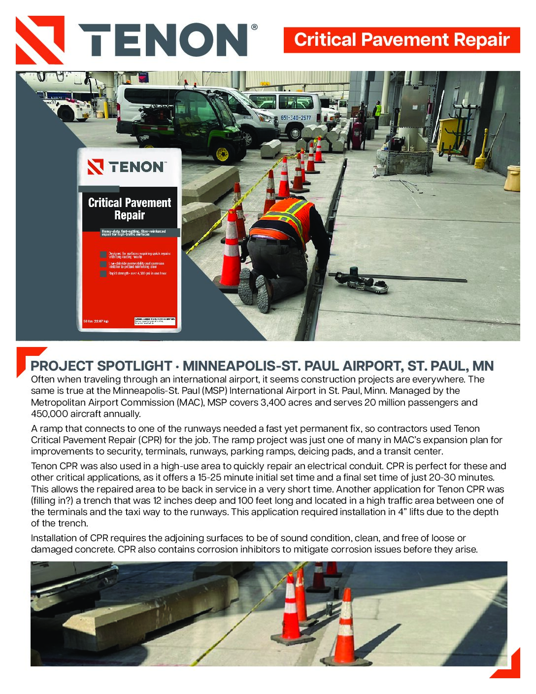 Tenon Project Profile – Minneapolis-St. Paul Airport, St. Paul, MN