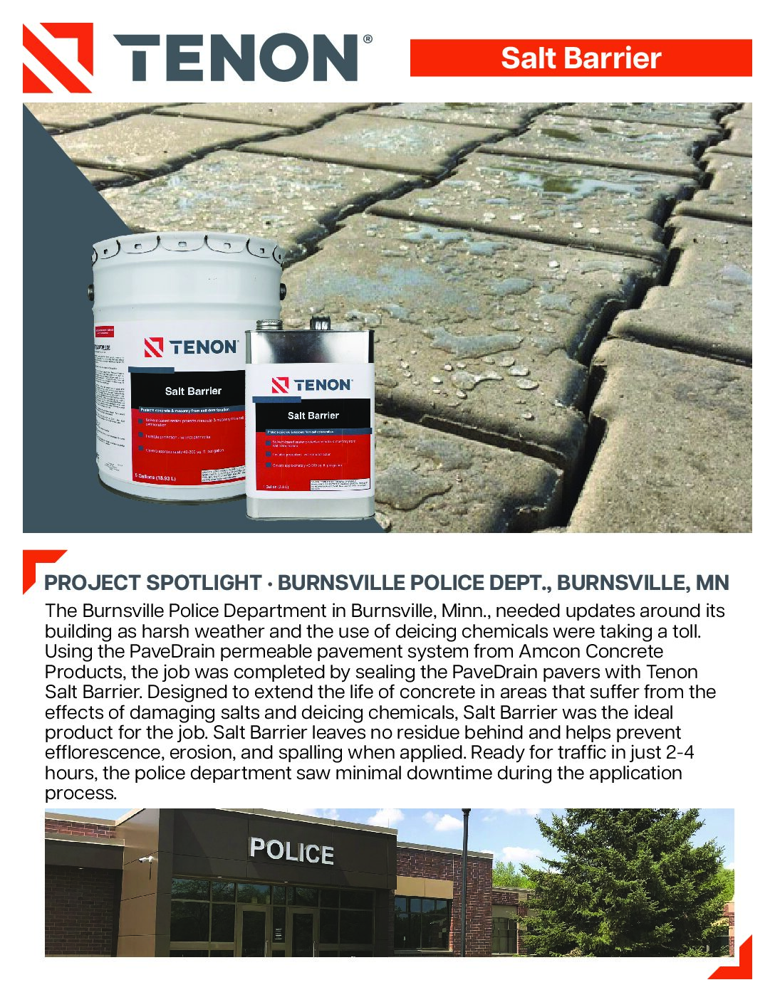 Tenon Project Profile – Burnsville Police Dept., Burnsville, MN