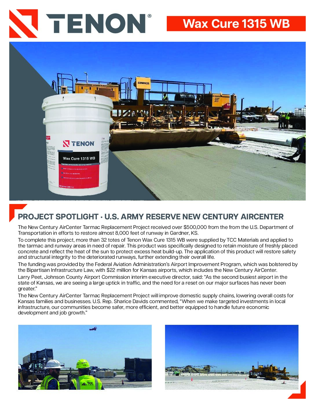 Tenon Project Profile – U.S. Army Reserve New Century AirCenter